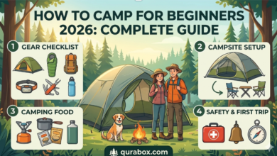 How to Camp for Beginners 2026: Complete Gear Checklist, Campsite Setup, Food, Safety & First Trip Guide