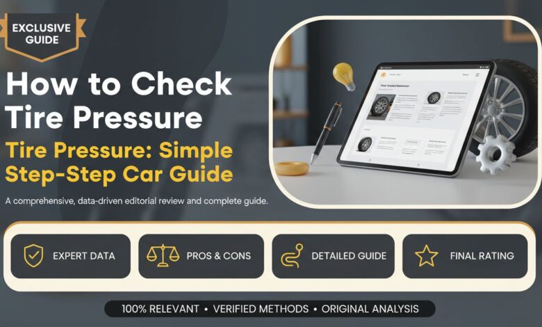 How to Check Tire Pressure: Simple Step-by-Step Car Guide - Featured Image