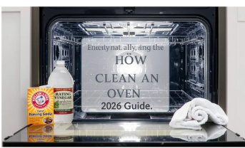 How to Clean an Oven (2026 Guide): Step-by-Step Methods, Natural Cleaners, Self-Cleaning Tips, Burnt Grease Removal & Expert Mistakes to Avoid