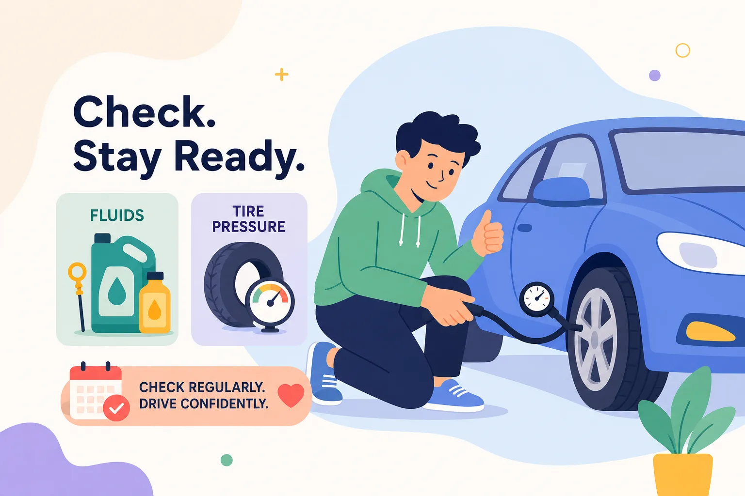 The basic rule: how often should you check car tire pressure