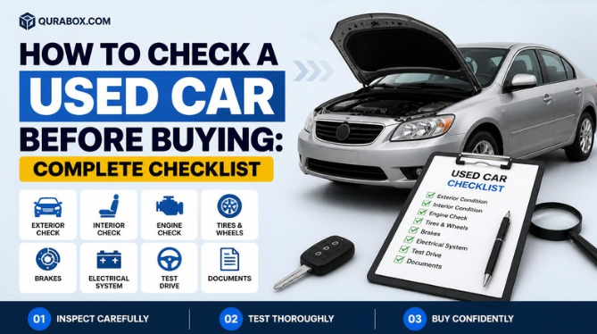 How to Check a Used Car Before Buying: Complete Checklist