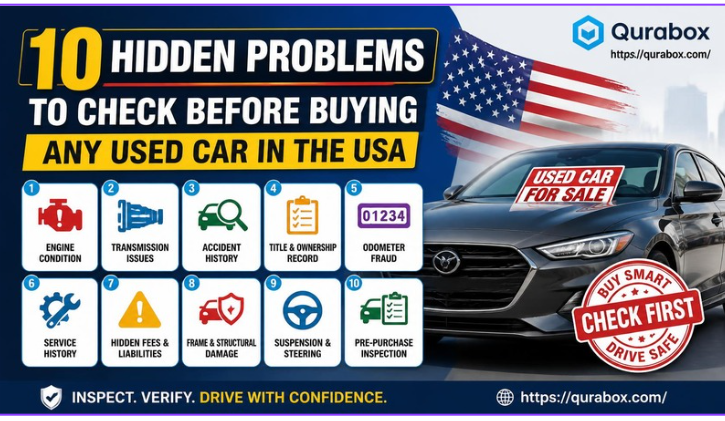 10 Hidden Problems to Check Before Buying Any Used Car in the USA