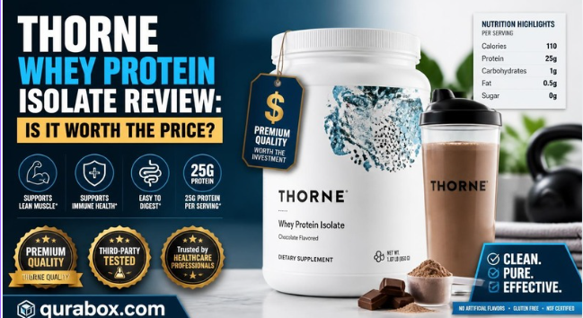 Thorne Whey Protein Isolate Review: Is It Worth the Price?