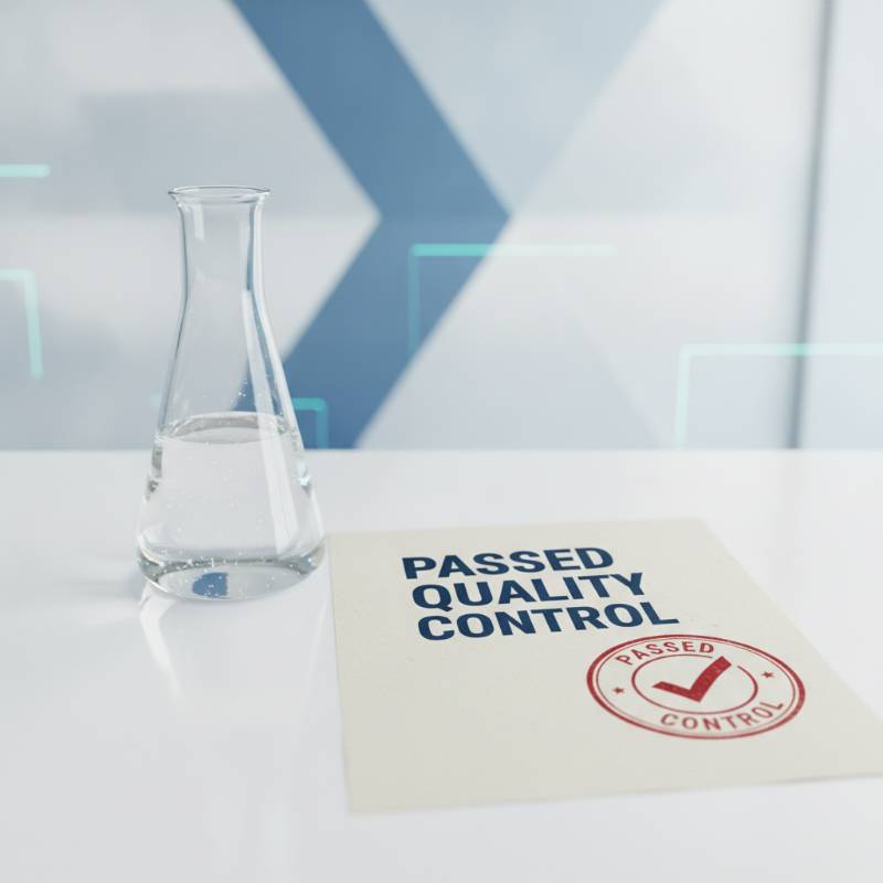 A lab certificate of analysis for third-party tested protein powder